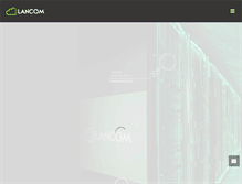 Tablet Screenshot of lancom.gr